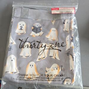 Thirty-One Playful Ghosts Small Essential Storage Tote